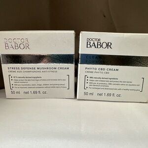 Babor Cleanformance Moisturizer Duo CBD + Mushroom Calming Cream NEW